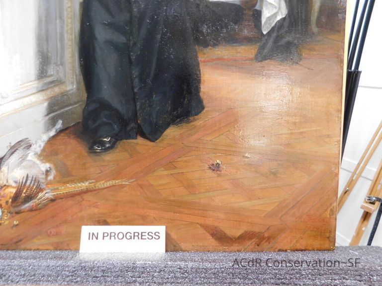 "The Friar's Supper" painting - Image 116