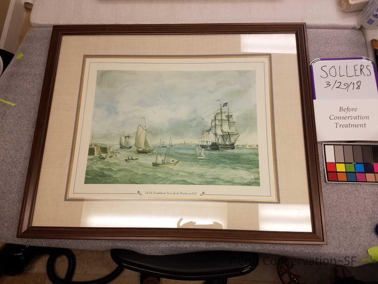          USS A Franklin in New York Harbor  picture number 1
