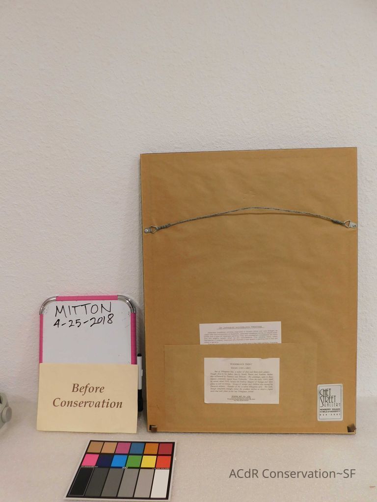 Japanese woman holding box - Image 2