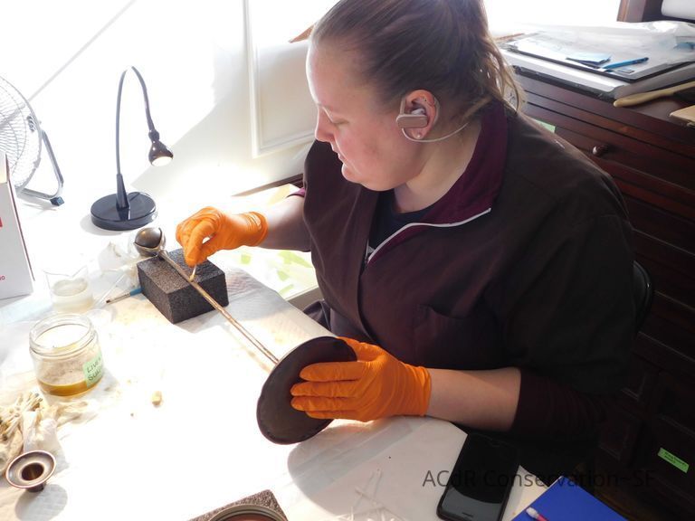 Bronze Tiffany Candlesticks - Image 7