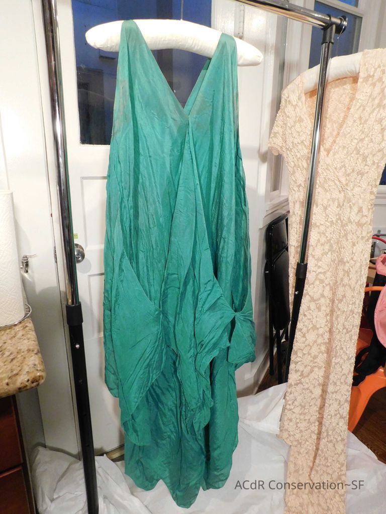 Vionnet Sea Green Dress - Image 36