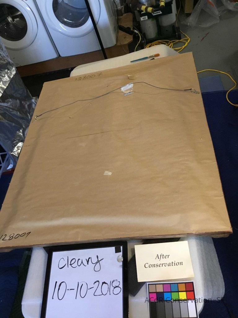 M.F. Jacomin tree painting  - Image 3