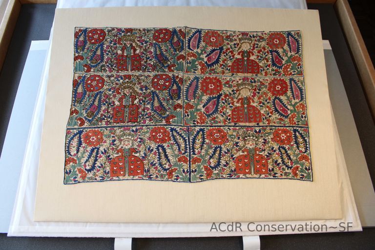          Epirus Bedskirt or Canopy Embroidery Panels picture number 1
