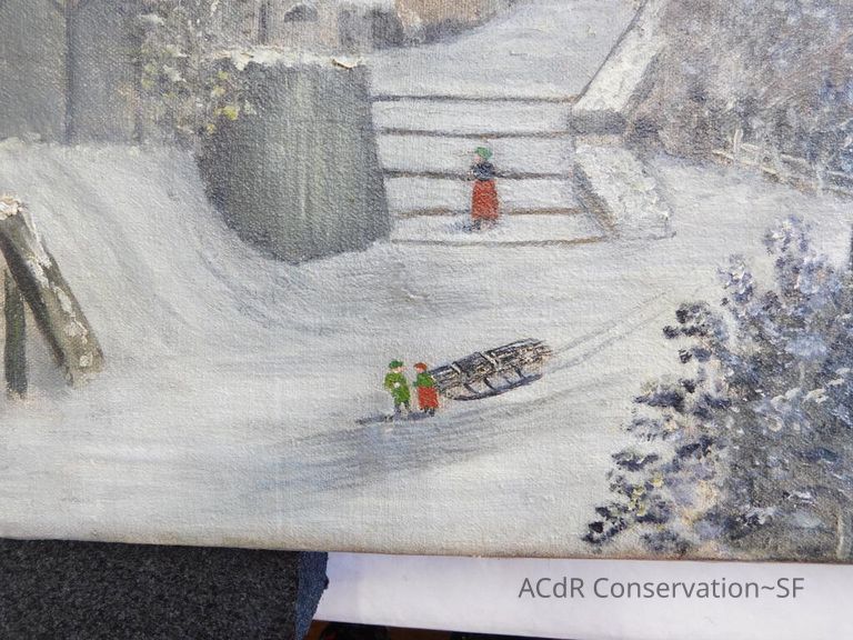 20th Century Landscape in Winter - Image 150