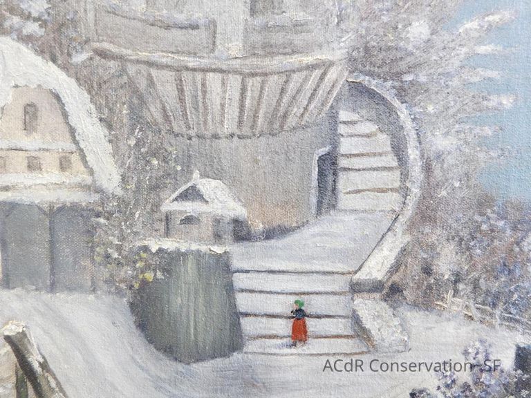 20th Century Landscape in Winter - Image 152