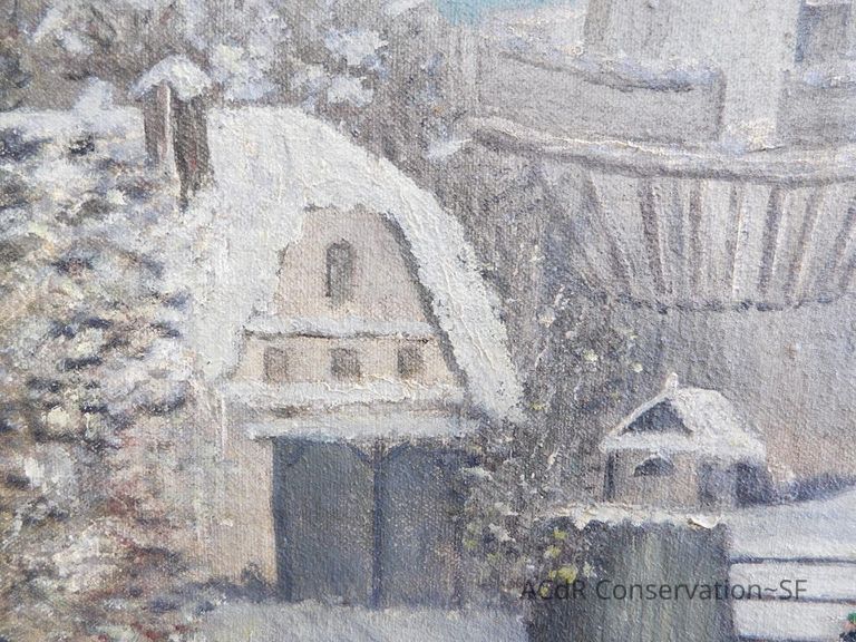 20th Century Landscape in Winter - Image 154
