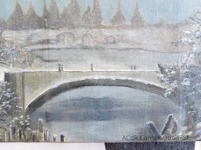 20th Century Landscape in Winter - Image 155