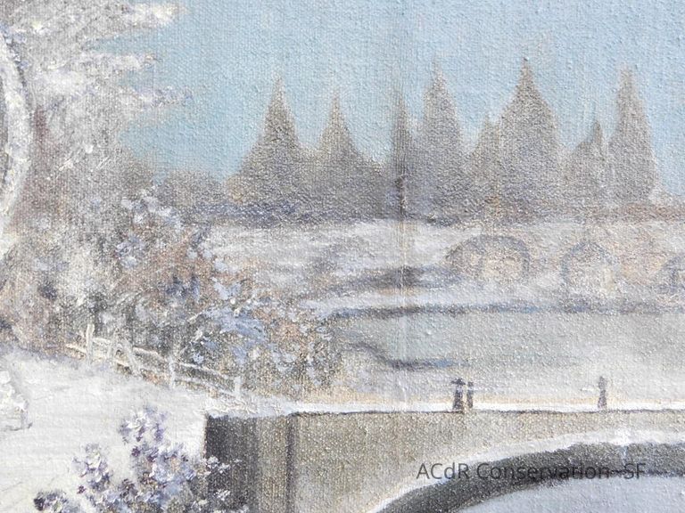 20th Century Landscape in Winter - Image 158