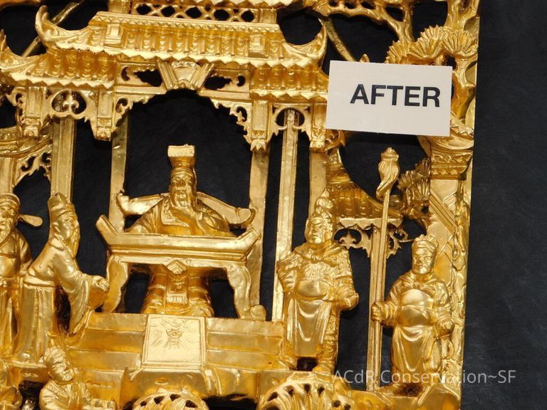 Large Round Chinese woodcarving - Image 49