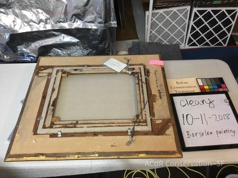 J.W.V.Borselen painting - Image 3