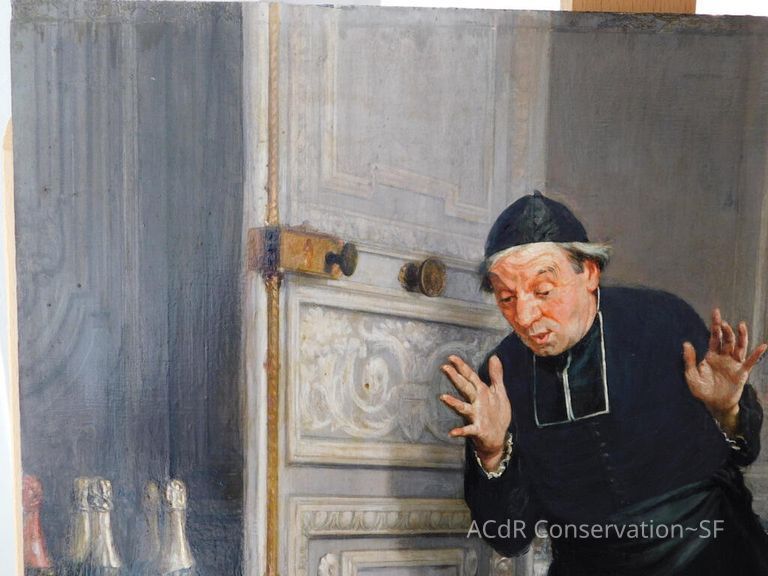 "The Friar's Supper" painting - Image 132