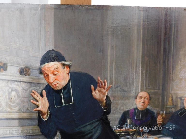 "The Friar's Supper" painting - Image 133