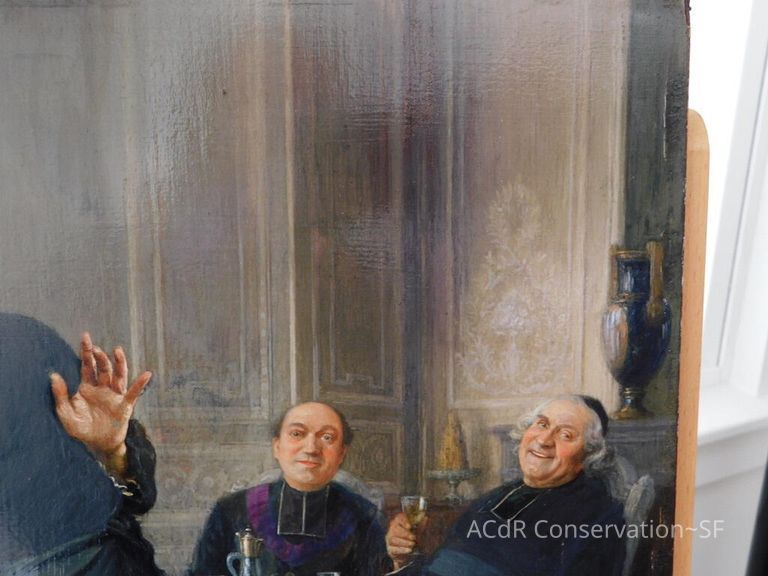 "The Friar's Supper" painting - Image 134