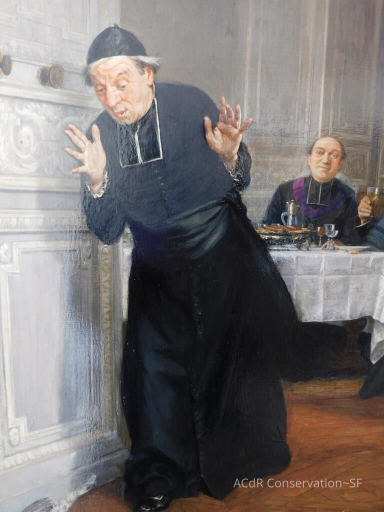 "The Friar's Supper" painting - Image 144