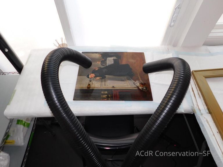 "The Friar's Supper" painting - Image 151