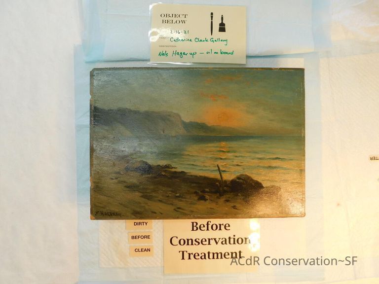 Seascape by Nels Hagerup painting - Image 41