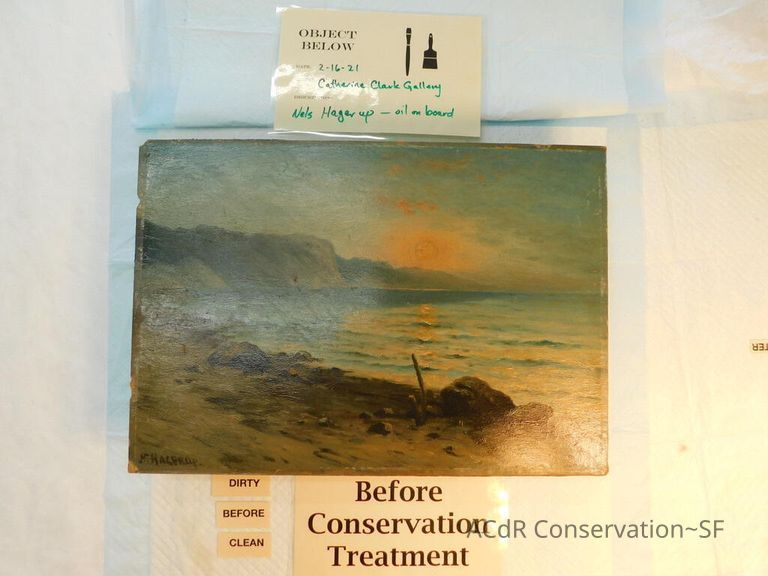 Seascape by Nels Hagerup painting - Image 42