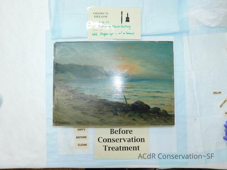 Seascape by Nels Hagerup painting - Image 44