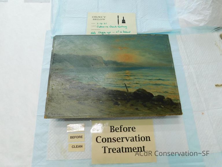 Seascape by Nels Hagerup painting - Image 45