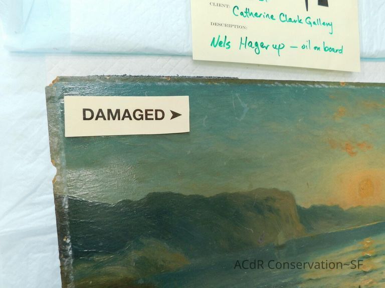 Seascape by Nels Hagerup painting - Image 46