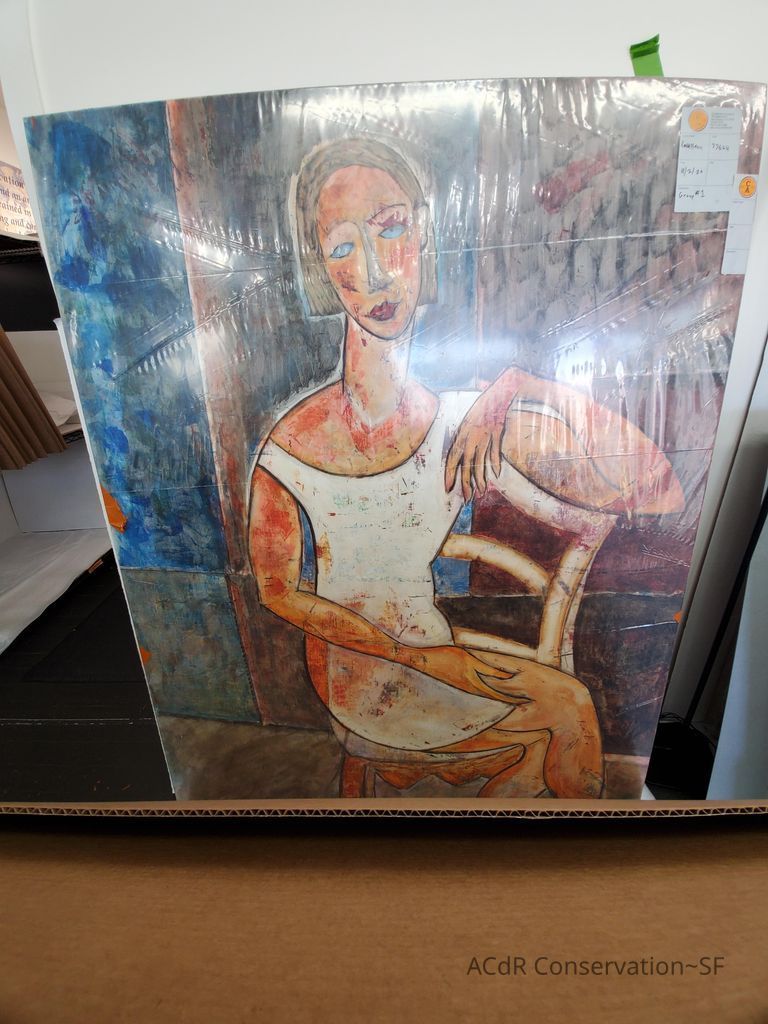          Seated female figure picture number 1
