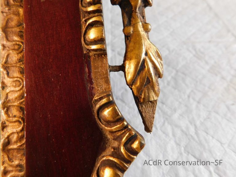 Mirror with Gilded Frame - Image 3