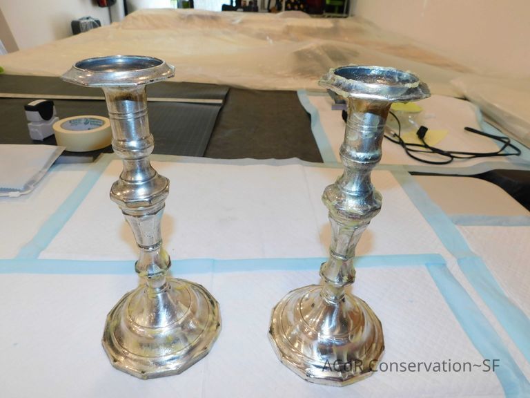 Candlestick Holders, Wooden Icon Diptych - Image 13