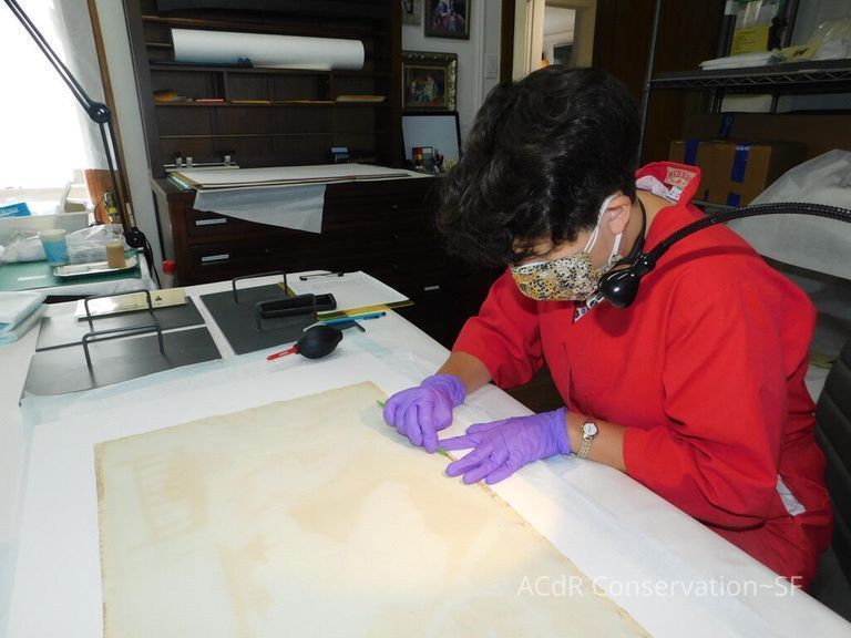 Gouache painting Jacob Lawrence 1943 - Image 87