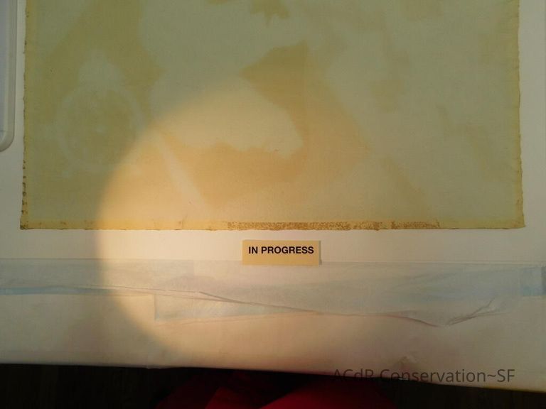 Gouache painting Jacob Lawrence 1943 - Image 91