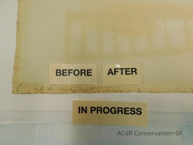 Gouache painting Jacob Lawrence 1943 - Image 105