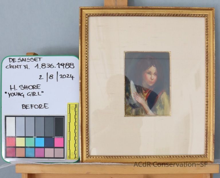 Untitled (Young Girl with Tambourine)