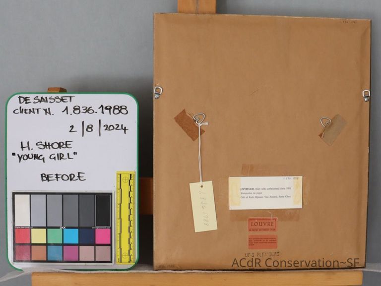 Untitled (Young Girl with Tambourine) - Image 2