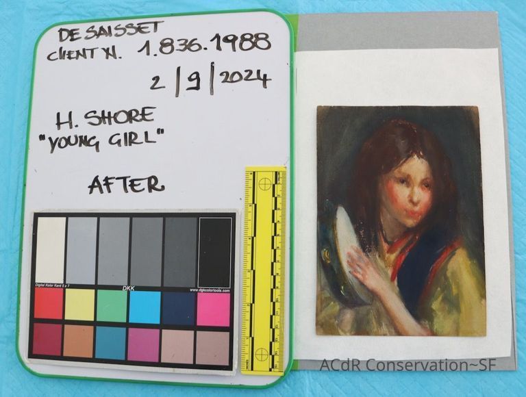 Untitled (Young Girl with Tambourine) - Image 3