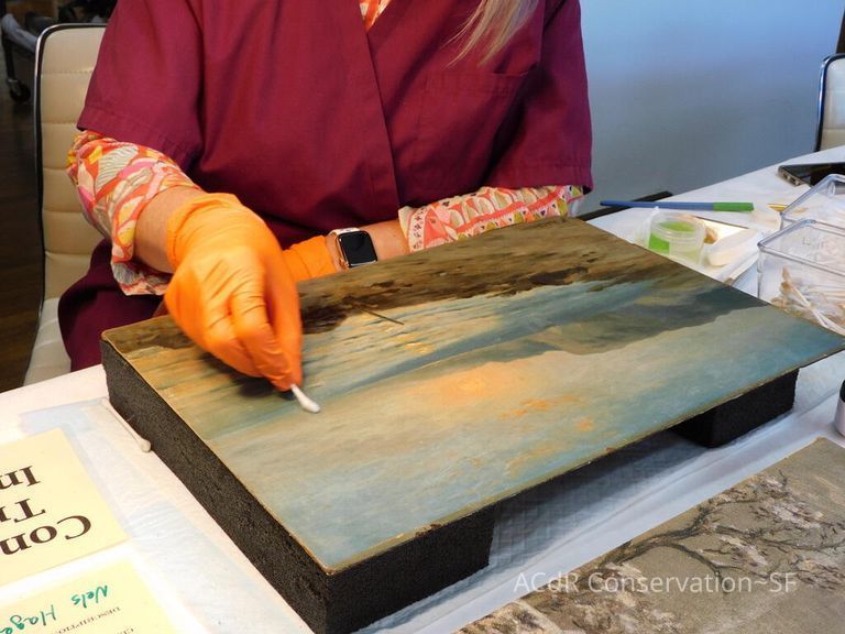 Seascape by Nels Hagerup painting - Image 149