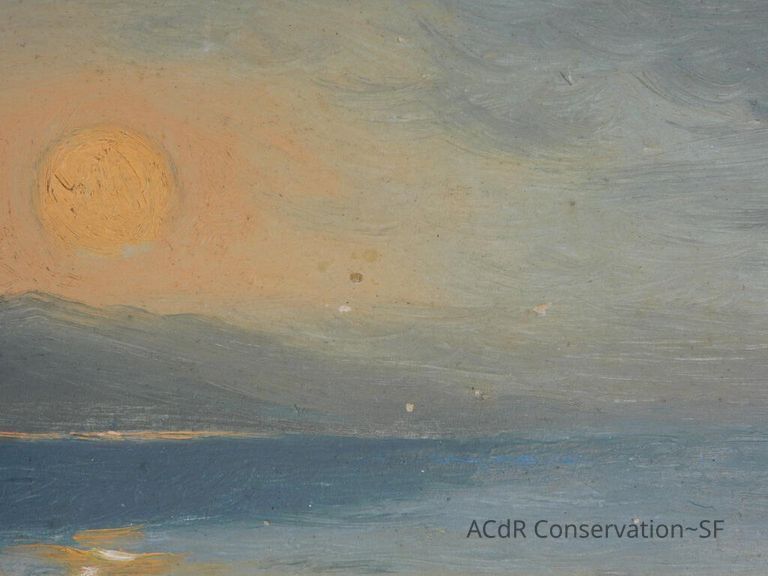 Seascape by Nels Hagerup painting - Image 162