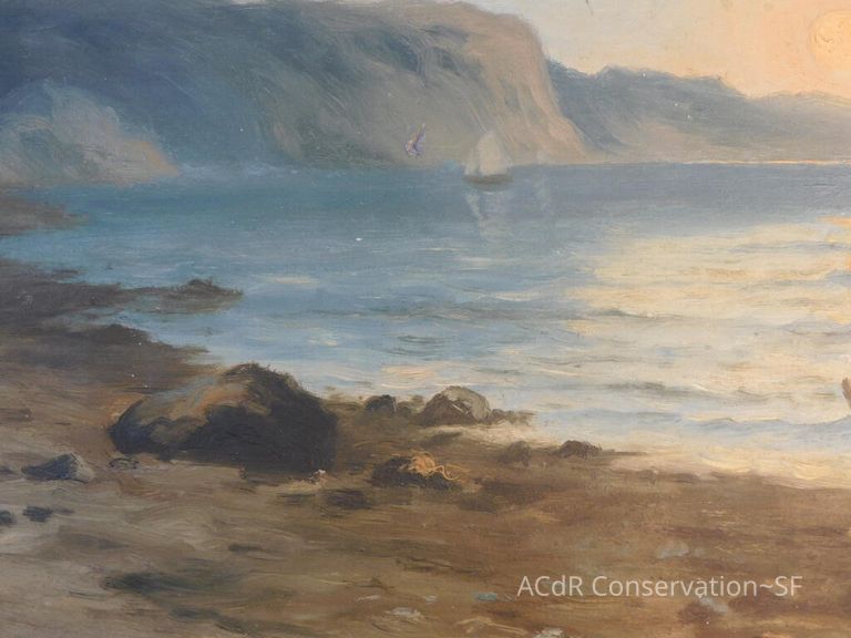 Seascape by Nels Hagerup painting - Image 163