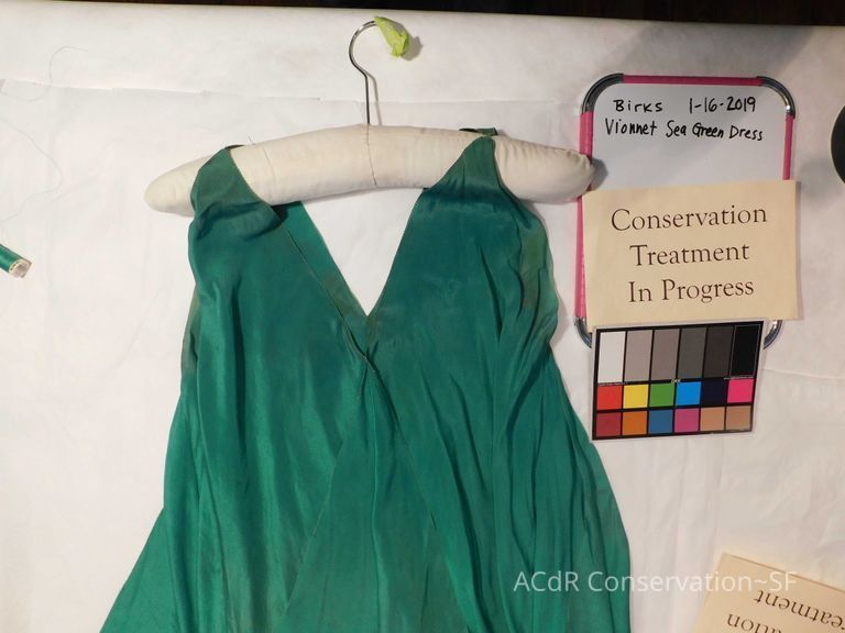          Vionnet Sea Green Dress picture number 1
