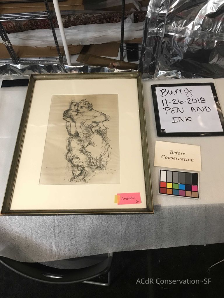 Pen and ink drawing
