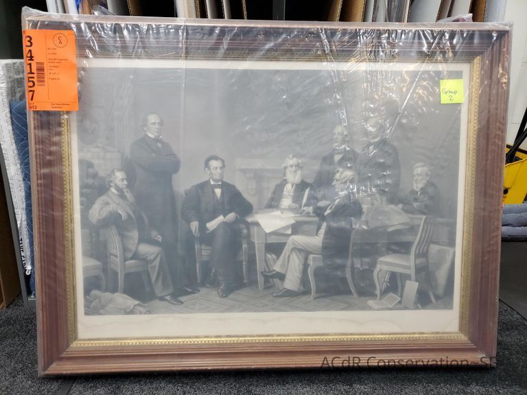          Lincoln and his cabinet picture number 1
