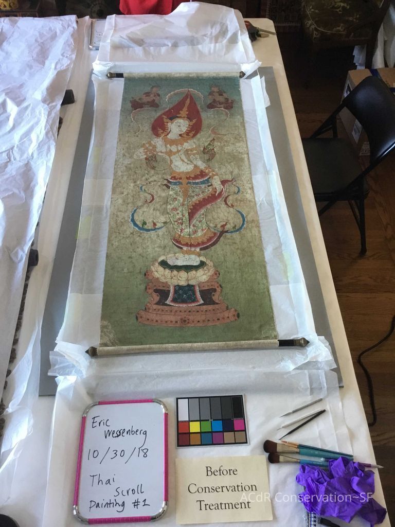          Thai scroll painting #1 picture number 1
