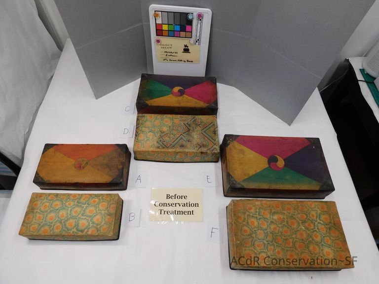 Korean Paper boxes (6 nesting) - Image 14