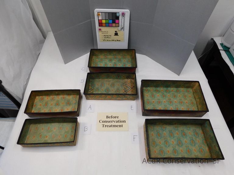 Korean Paper boxes (6 nesting) - Image 2