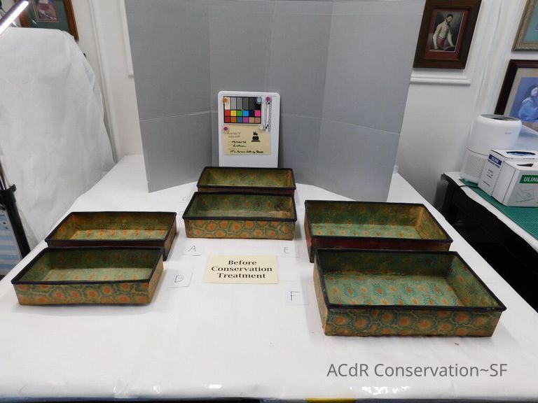 Korean Paper boxes (6 nesting) - Image 82