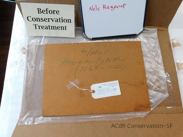 Seascape by Nels Hagerup painting - Image 39