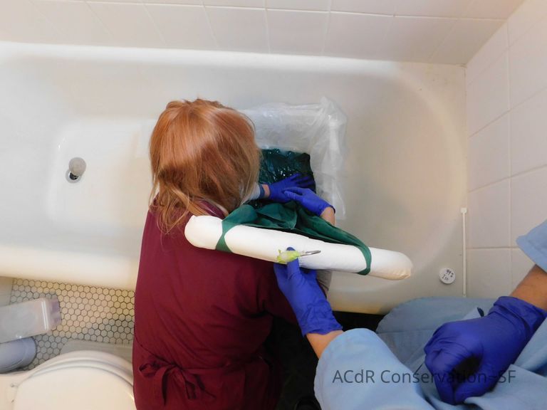 Vionnet Sea Green Dress - Image 24