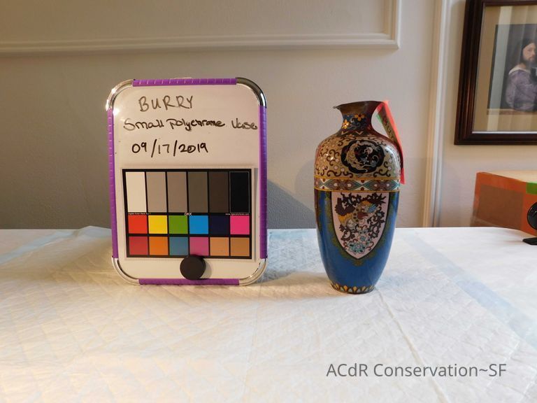 Small Polychrome Vase - Image 2