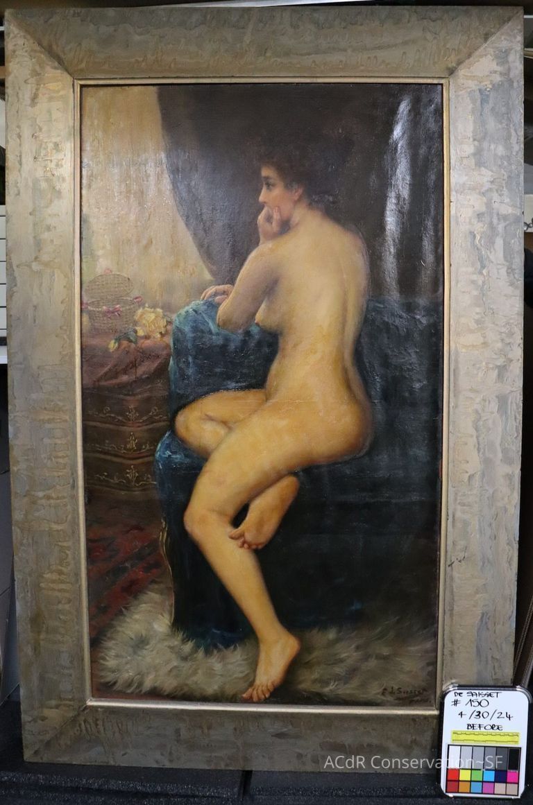          Female Nude Seated picture number 1
