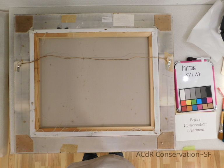 Still life with wine, bread, and cheese - Image 2