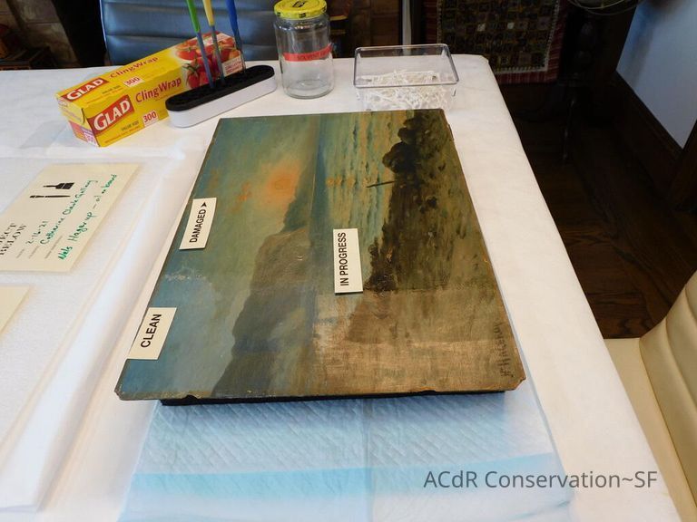 Seascape by Nels Hagerup painting - Image 75