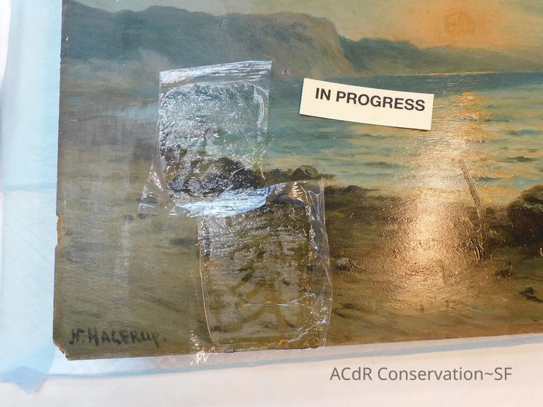 Seascape by Nels Hagerup painting - Image 81